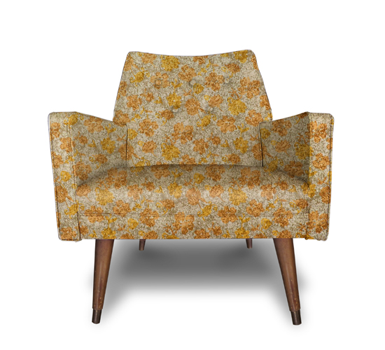 Floral Print chair