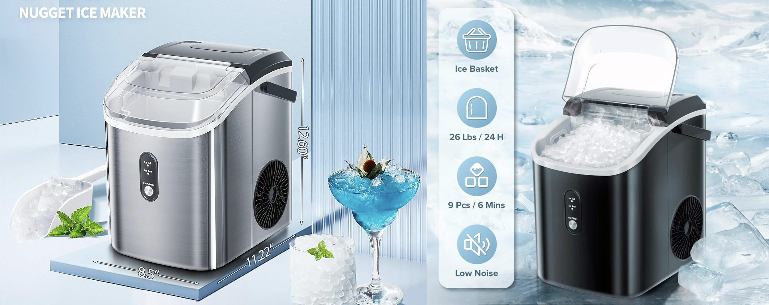 Antarctic Star Nugget Ice Maker - Holiday Gift Guide for Architects 2023