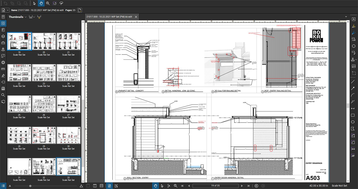 Architectural Graphics - Entry Canopy Details