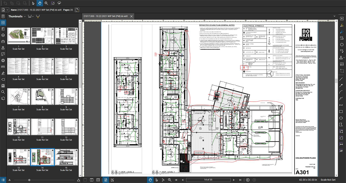 Do Architects Draw Too Much - RCP Plan