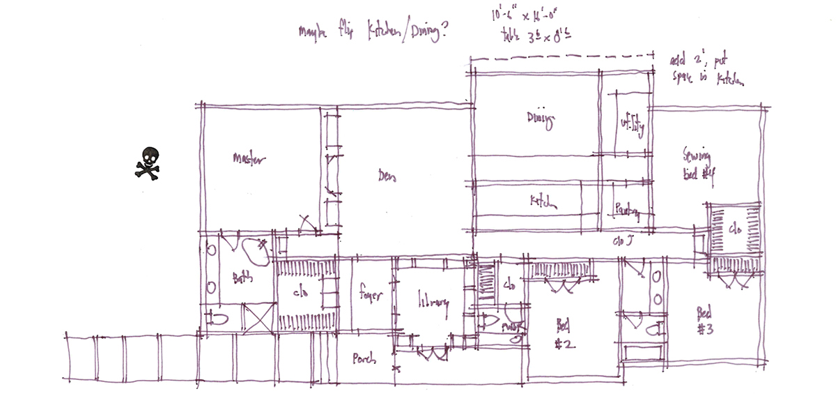 Architectural Sketch Series Schematic Design 02 by Bob Borson