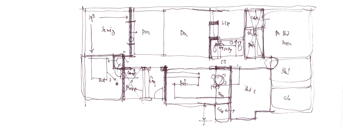 Architectural Sketch Series Schematic Design 05 by Bob Borson