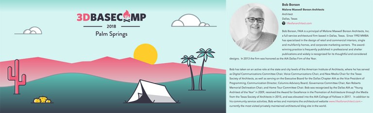 Bob Borson - Sketchup Basecamp 2018