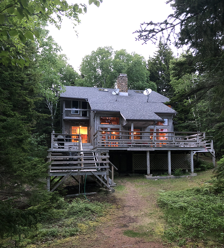 Cabin Rental in Main - Swan's Island - photo by Bob Borson