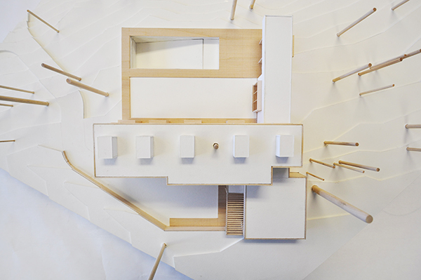 CHouse Modern Model plan view