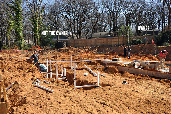 CHouse Modern plumbing install under slab 03