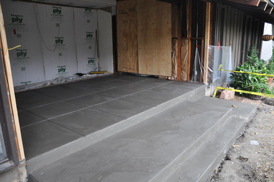 concrete slab