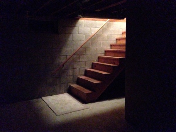 Creepy basement stairs