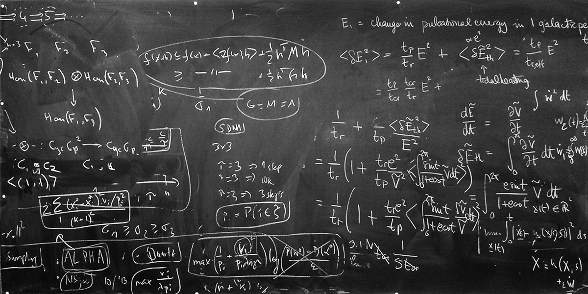 Math on a Chalkboard
