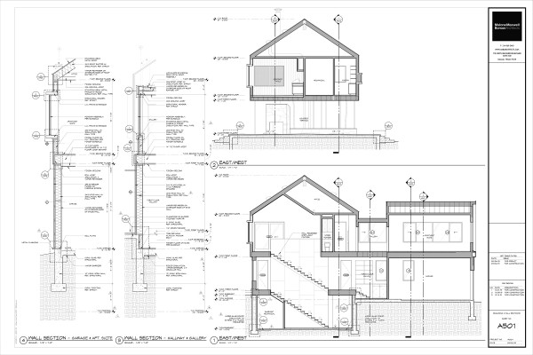 Modern House Drawings Bob Borson A501