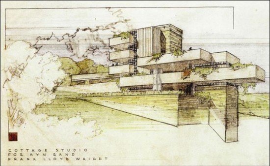 Frank Lloyd Wright - Studio for Ayn Rand