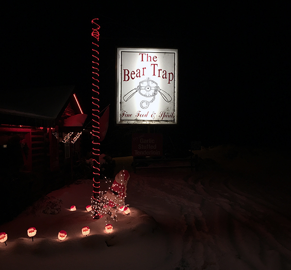 The Bear Trap restaurant