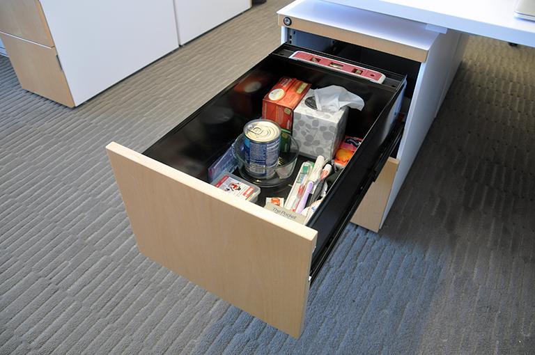 Bob Borson's office junk drawer