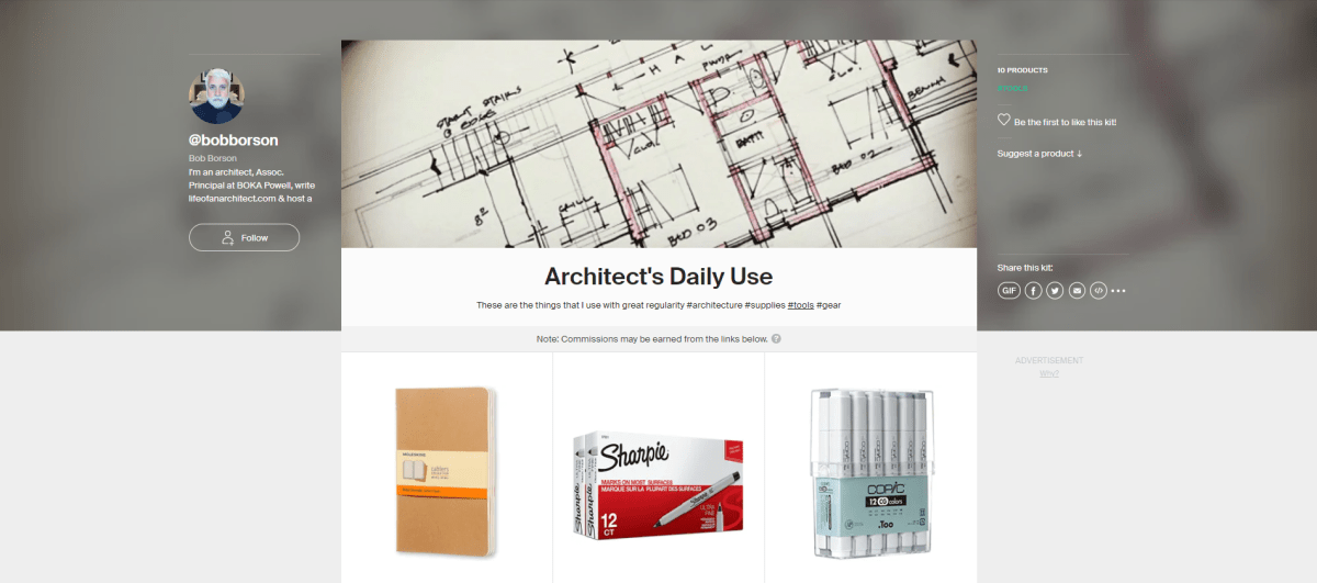 Architect's Daily Use Kit